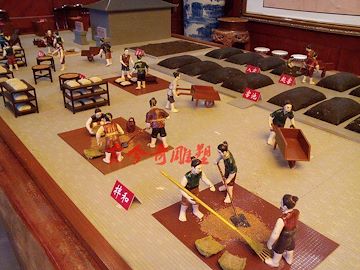 古代酿酒流程展示模型